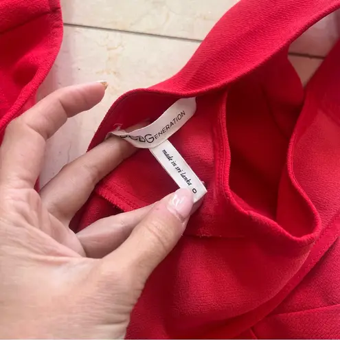 BCBGeneration BCBG Generation Red One Piece Romper Sz 0