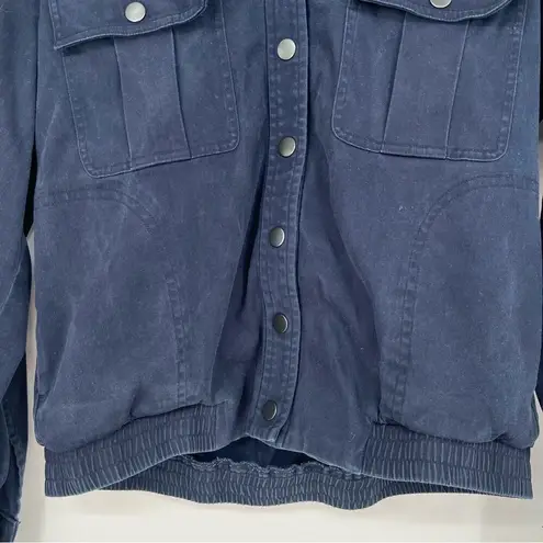 Pendleton Malin Utility Jacket Navy Blue Women's Size Small