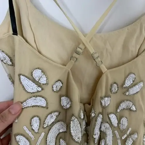 X by NBD Madeline Sequin Beaded Dress Womens New Size 0