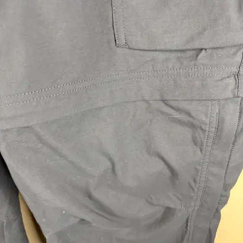 REI Co Op Convertible Hiking Pants Womens Size 10 Gray Zip Off Legs Outdoor