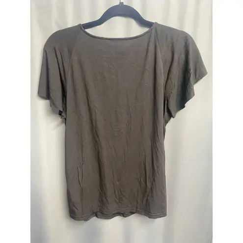 Frame gathered cap sleeve women’s top XL, NWOT