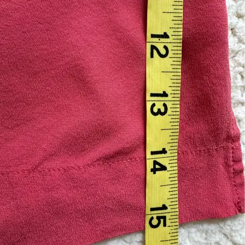 Silk Y2K Spaghetti Strap Cami Dainty Crochet Fairycore Rosey Pink Sz S