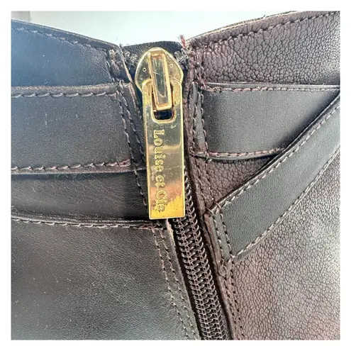 Louise et Cie Lo Ranier Booties Womens Sz 8 Leather Western Cowgirl Chic Style