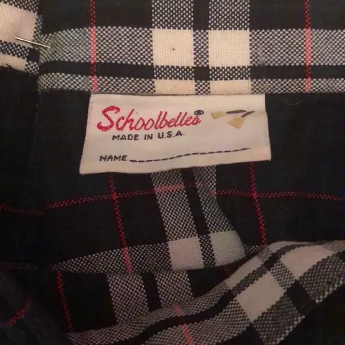 Amazing Vintage Plaid School Skirt Size 27