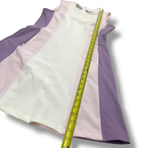 J.Lindeberg Jasmin Golf/Tennis Dress Cradle Pink Lavender White – Large
