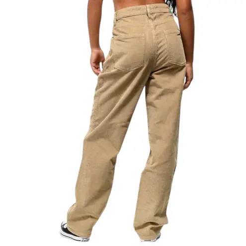 NWT Emprye Women’s Tori 90s Beige Khaki Corduroy Skate Pants 0 Tan