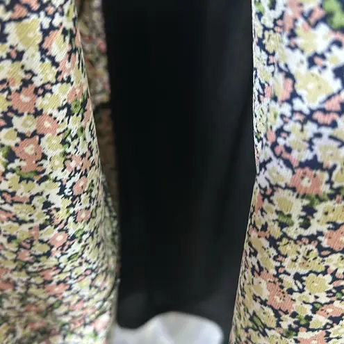 Aura Arula Women's Midi Dress Ruffle Floral Flutter Sleeve Size 1X (A) Dress Plus Sz