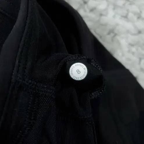 Lululemon  Mesh Panelled Training Shelf Tank Top Size 8 Black Lined - Image 7