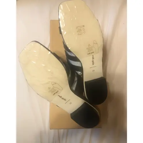 Cult Gaia Square Toe Slip On Sandal