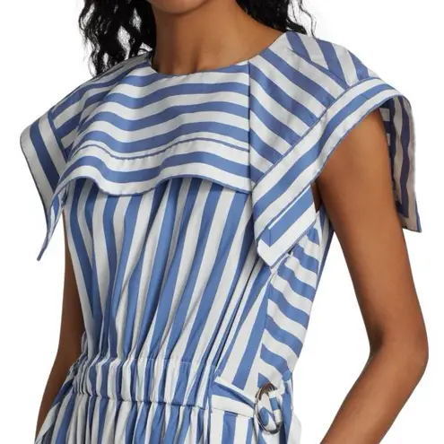 3.1 Phillip Lim
Draped Handkerchief Collar Gathered Waist Midi Dress Size 0