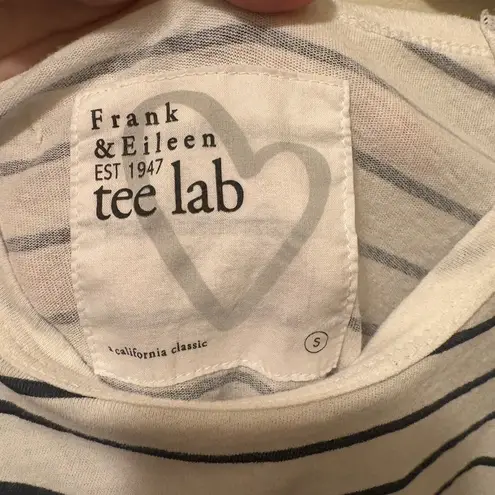 Frank & Eileen Tee Harper 3/4 sleeve striped mini dress size small