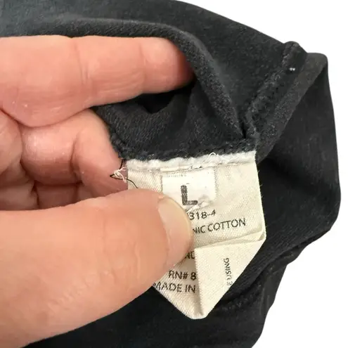 Johnny Was Calme Women’s Hemp Blend Relaxed Pant in Charcoal Size L