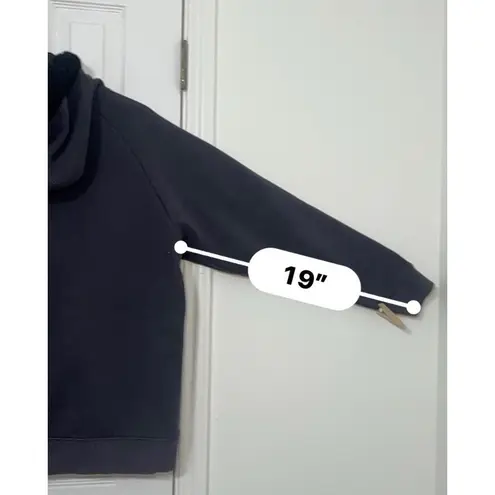 Cabela's Hoodie Full Zip Sherpa Lined Gray Purple Accents Deer Skull Women's XL