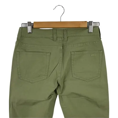 NWT Stio Womens 1335 w's Rivet Canvas Utility Pants Green Size 2