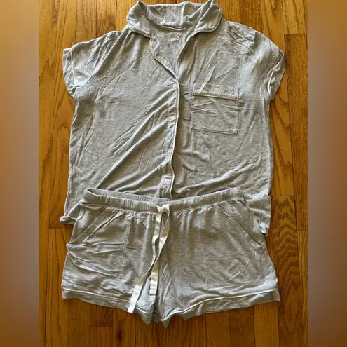 Stars Above 2 Piece Pajama Set Gray Size L