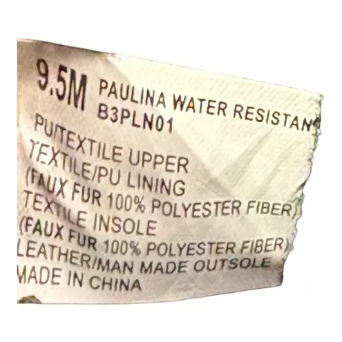 Jbu Paulina Water Resistant Leather Ankle Boots Black Comfort Women Size 9.5