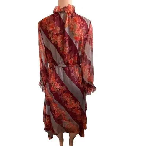 Soft Surroundings NEW Woodland Manor Dress in Rosy Brown Size Small