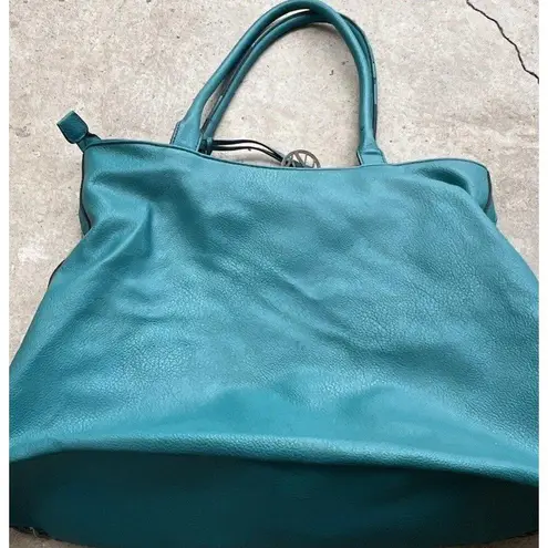 Vintage Style & Co. Sling Woven Blue Large Shoulder Bag Tote Women’s Purse