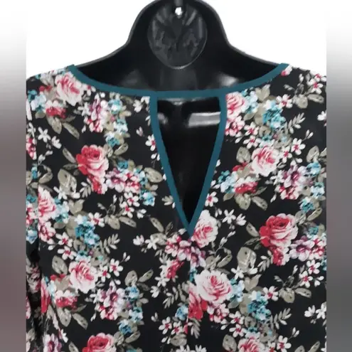 Eyelash Couture long sleeve sheer blouse