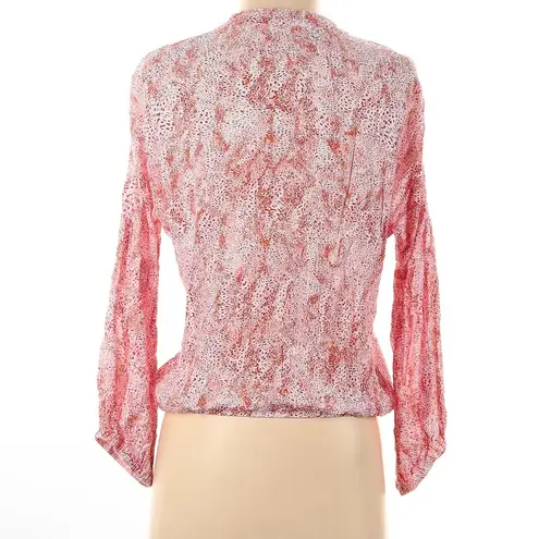 Poupette st Barth Pink Patterned Women's Top xs