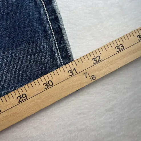 GRACE IN LA Jrs 11 Jeans Low Rise Straight Leg Denim Stretch Grunge Festival