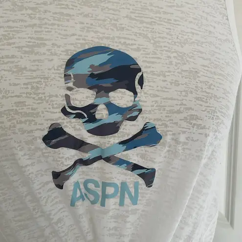 Lululemon Cute Worn / Used White  x Soulcycle Aspen Tied Tank Top - Image 8