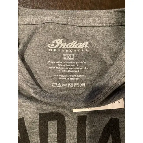 Indian Motorcycle Inland Empire Corona Black 2XL Gray Size 2X