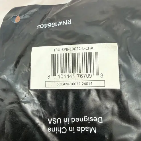 TrueKind Daily Comfort Wirefree Shaper Bra Chai Size L Seamless Comfort Tan Size L