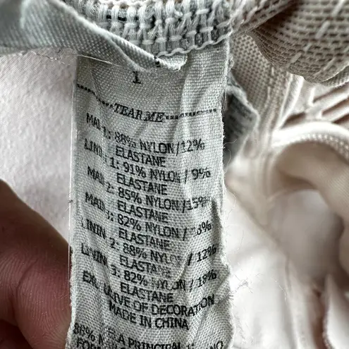 Lorna Jane High Intensity Sports Bra Cutout Eyelet Logo Athletic Yoga Pink XS