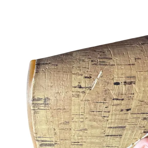 BOC Born Concept Shoes Womens Size 9 40.5 Wedge Sandals Strappy Cork Platform Gold