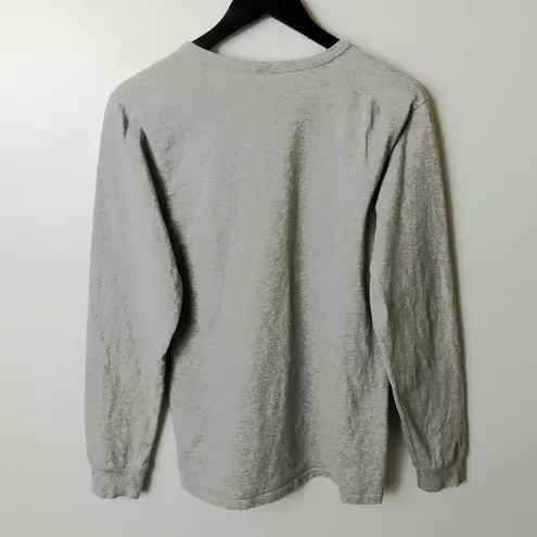 Champion  T Shirt Sports Classic Fitness Graphic Tee Long Sleeve Cotton Solid