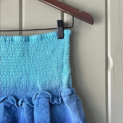 CECILE COPENHAGEN Women's Nola Skirt Blue Ombre Size Medium SOLD OUT ONLINE