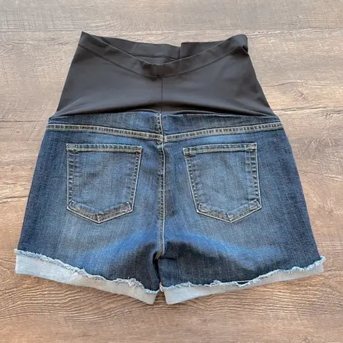 Just Black Denim size 30 Romeo Maternity Frayed Cuff Denim Short