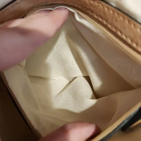 Hayden Harnett Tan Cross Body Bag Handbag Distressed