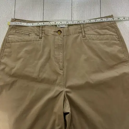 kim rogers Tan Bermuda Shorts Size 18