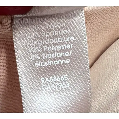 Chelsea28 Easy Retro One Piece Swimsuit Womens Orange Belted Adjustable Straps