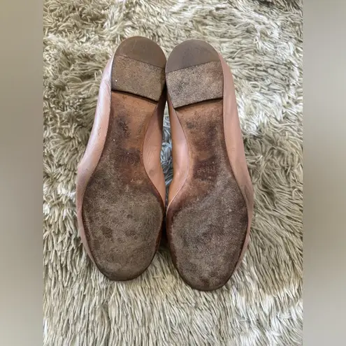 Chloé Chloe Lauren Scalloped Leather Pink Tea ballets flats size 39/9