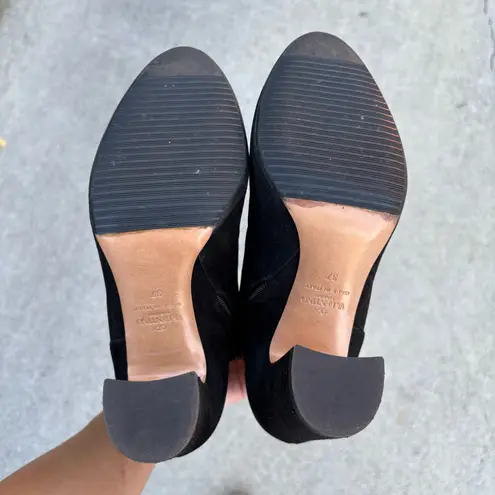 Valentino Garavani Rockstud strap suede ankle boots booties size IT 37 US 7