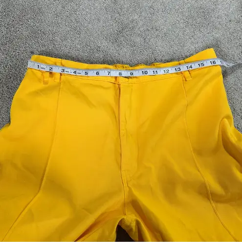 Big Bud Press Women’s Western Calvary Pants Pin Tuck Retro in Golden Yellow XL