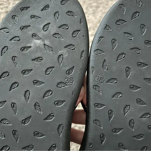 Ancient Greek Sandals Apli Eleftheria Strappy Leather Sandals Black Size 38 US 8