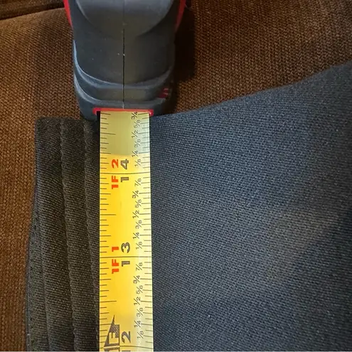 Magaschoni Henri Bendel Midi Skirt 100 % Wool Zipper & 1 Pocket In Back …