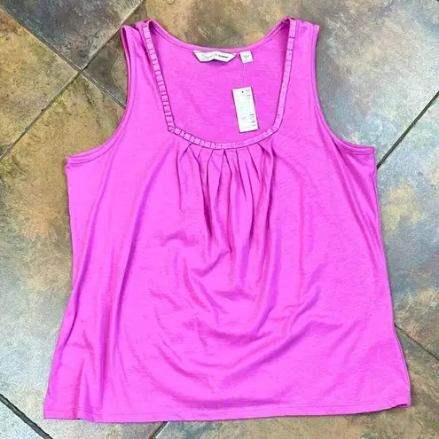 Avenue NWT Soft by Sleeveless Tank Ribbon Square Neck 18/20