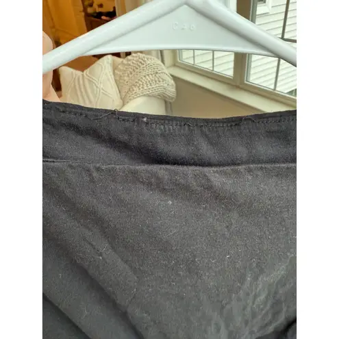 Modern Citizen Sleeveless Pleated Gathered Tie Midi Dress Black Women's Small