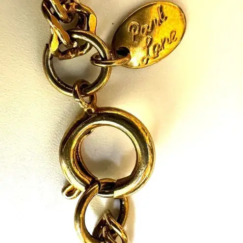 Park Lane gold tone vintage long chain necklace