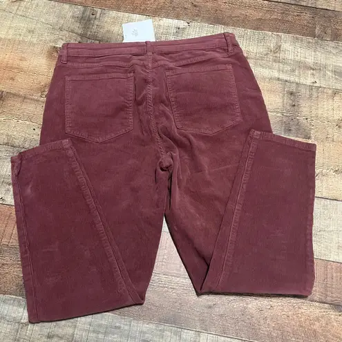 Pistola NEW Women's Brick Rose Tapered Leg Corduroy Pants Sz 32 Classic Preppy