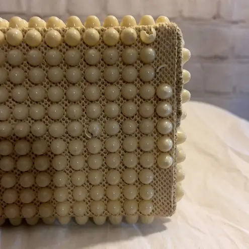 Tara Original Vintage MCM 1960s Beaded Box Purse Handbag