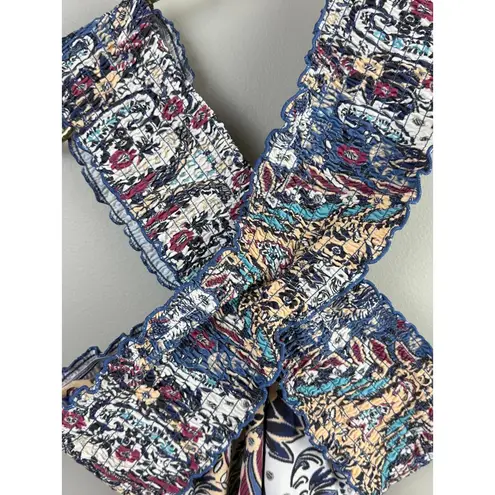 Anthropologie by  Smocked Off-The-Shoulder Swimsuit - Size - Medium