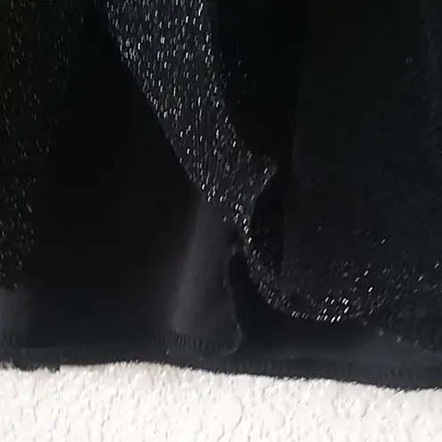 FINAL MARKDOWN Ladies' Pronto Tulle Overlay Shimmer Miniskirt lrg Size L