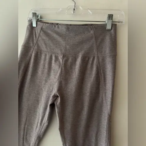 Varley Brown Taupe Everett High Rise Leggings