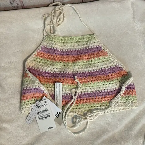 BP NWT  Crotchet Halter Top